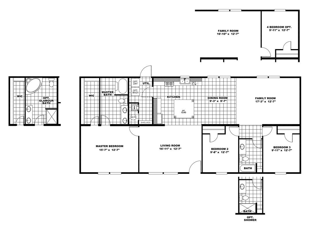 The NOW28603A "NOW" Floor Plan