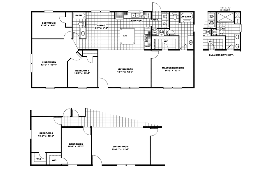 The BAM28563C ENFORCER Floor Plan