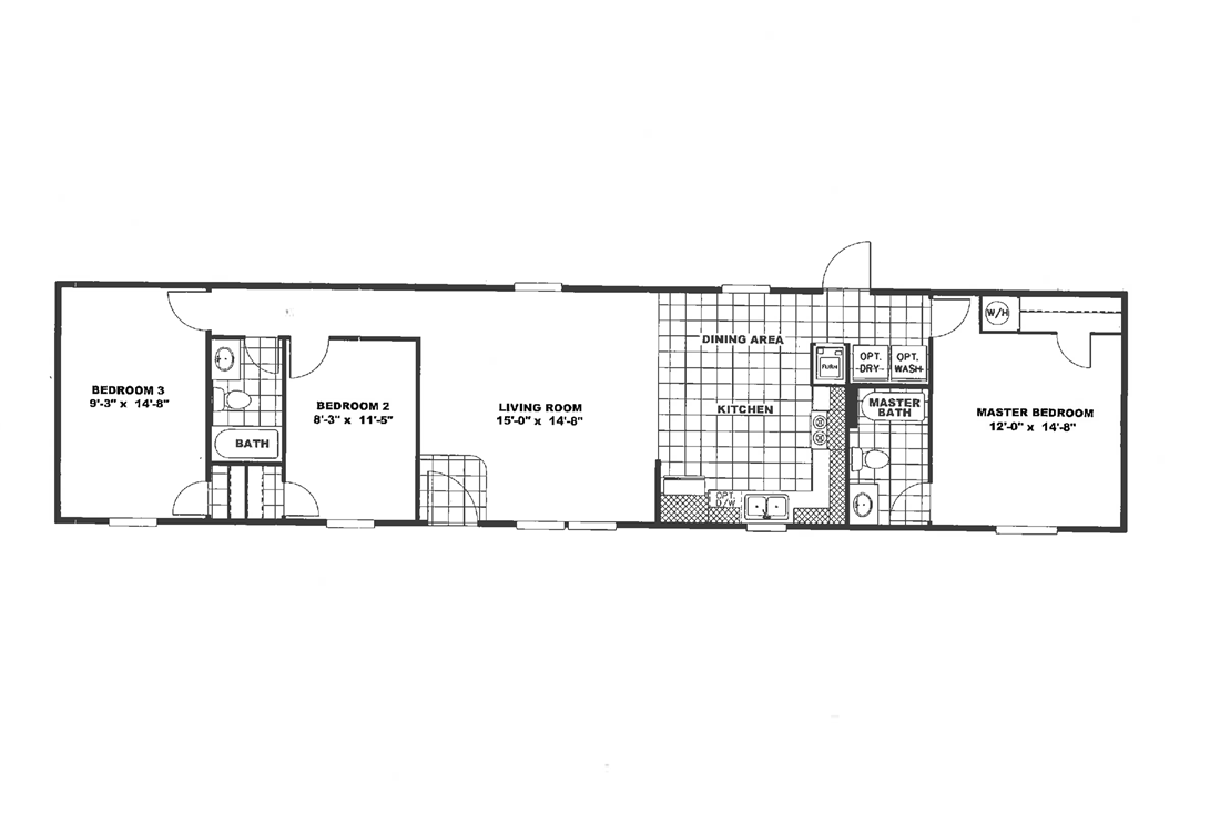 The EMPIRE "THE YORK" Floor Plan