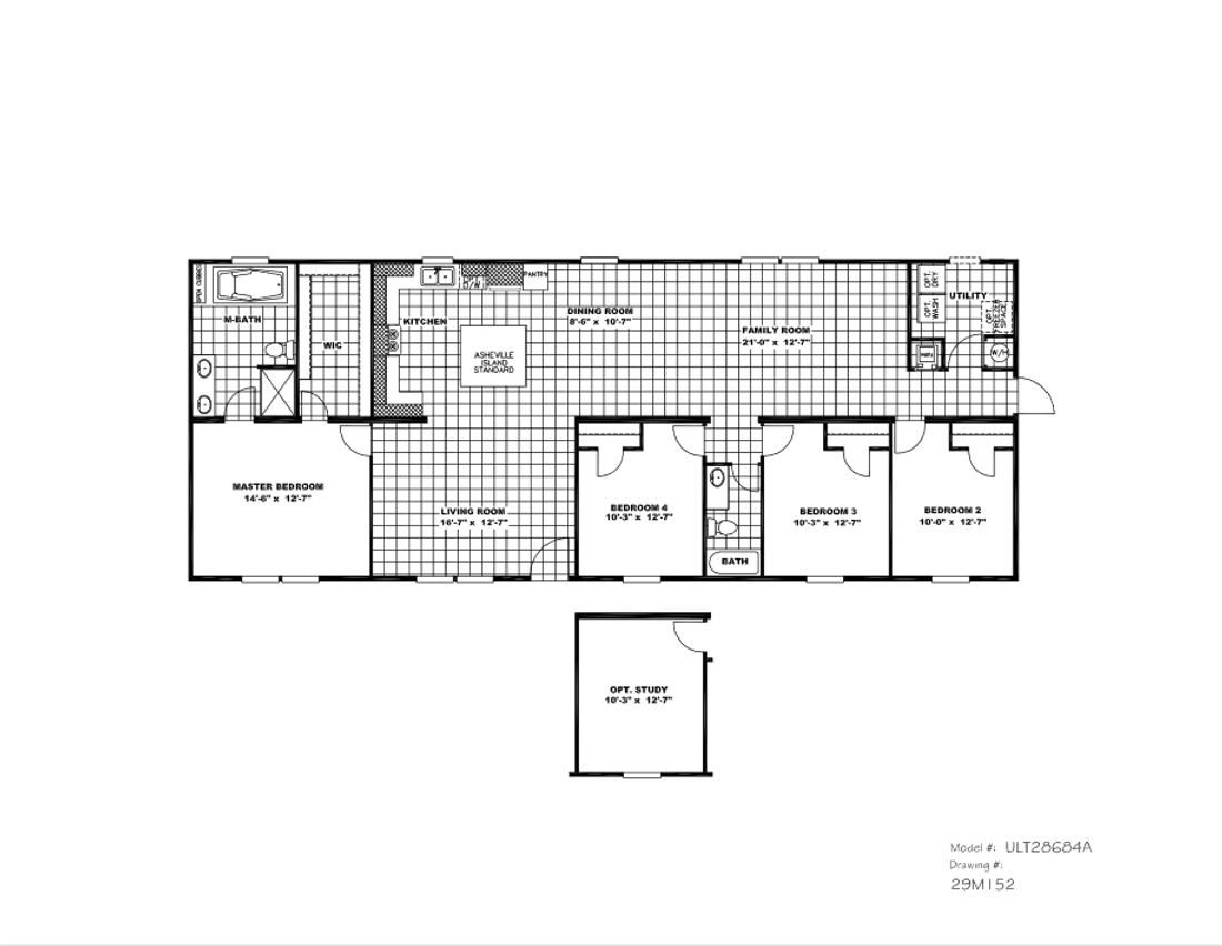 The ULTRA PRO 68 Floor Plan