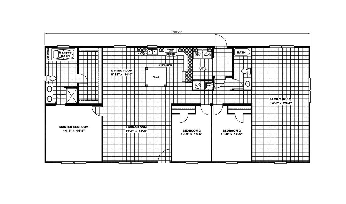 The ULTRA PRO "THE SATURN" Floor Plan