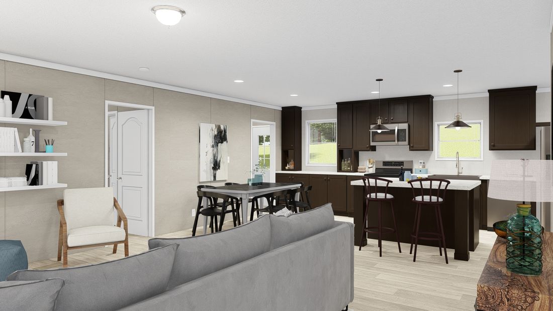 The ULTRA PRO 3 BR 28X56 Foyer. This Manufactured Mobile Home features 3 bedrooms and 2 baths.