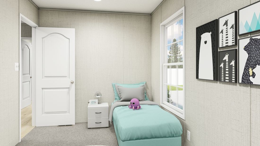 The LEGEND 16X72 COASTAL BREEZE I Bedroom. This Manufactured Mobile Home features 3 bedrooms and 2 baths.