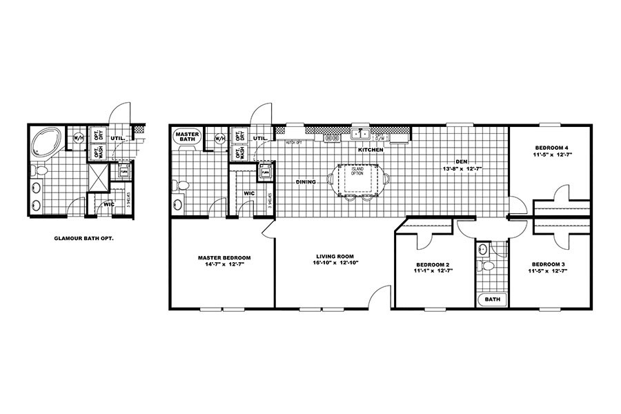 The BAM28564A Floor Plan