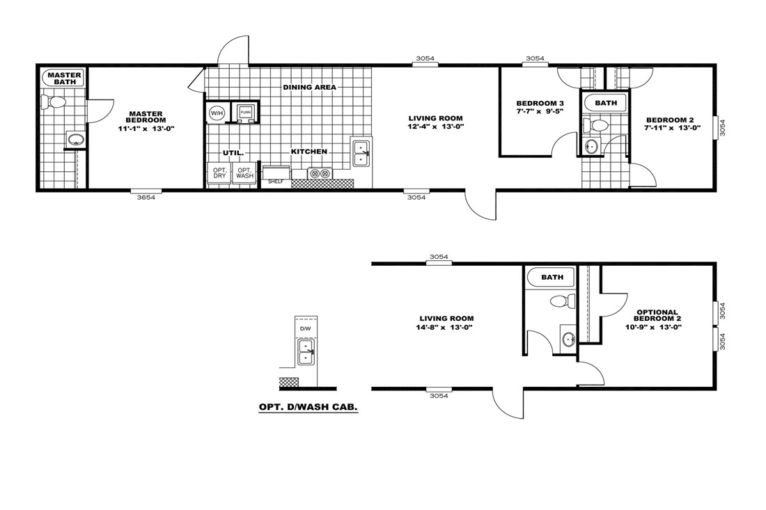 The BSP14663R Floor Plan