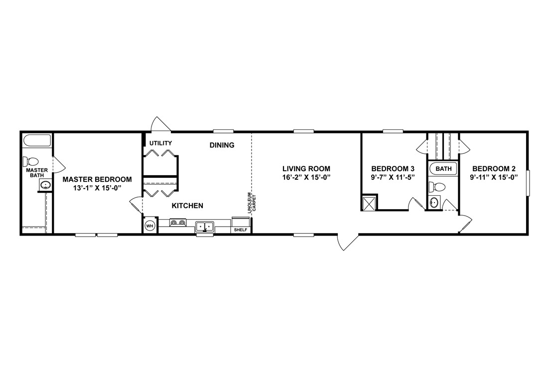 The SOUTHERN BELL Floor Plan