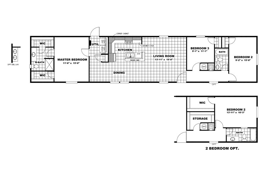The THE GINGER Floor Plan
