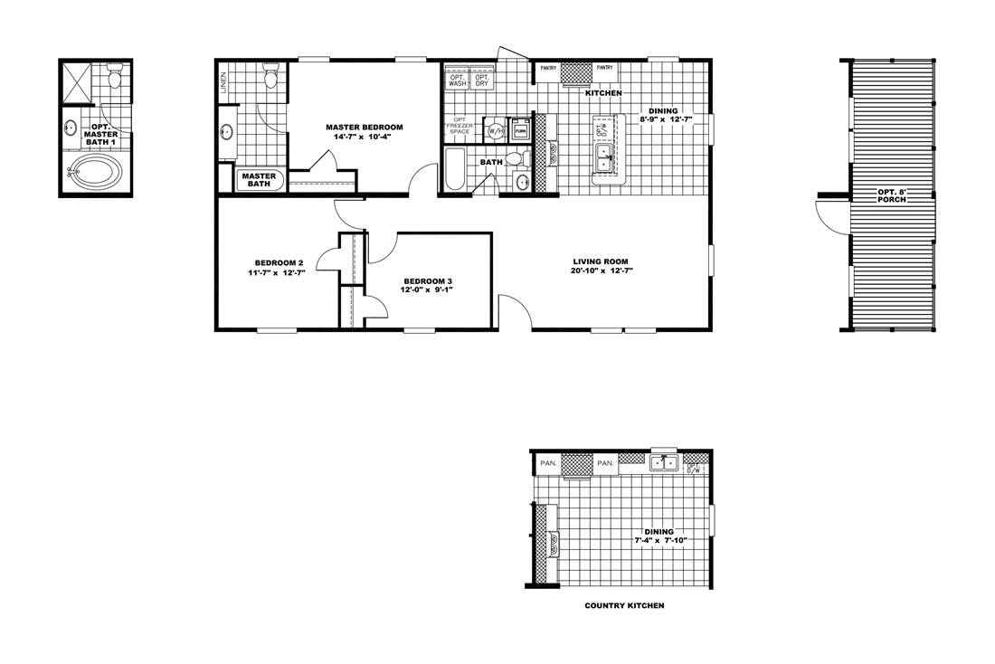 The MVP28483B Floor Plan