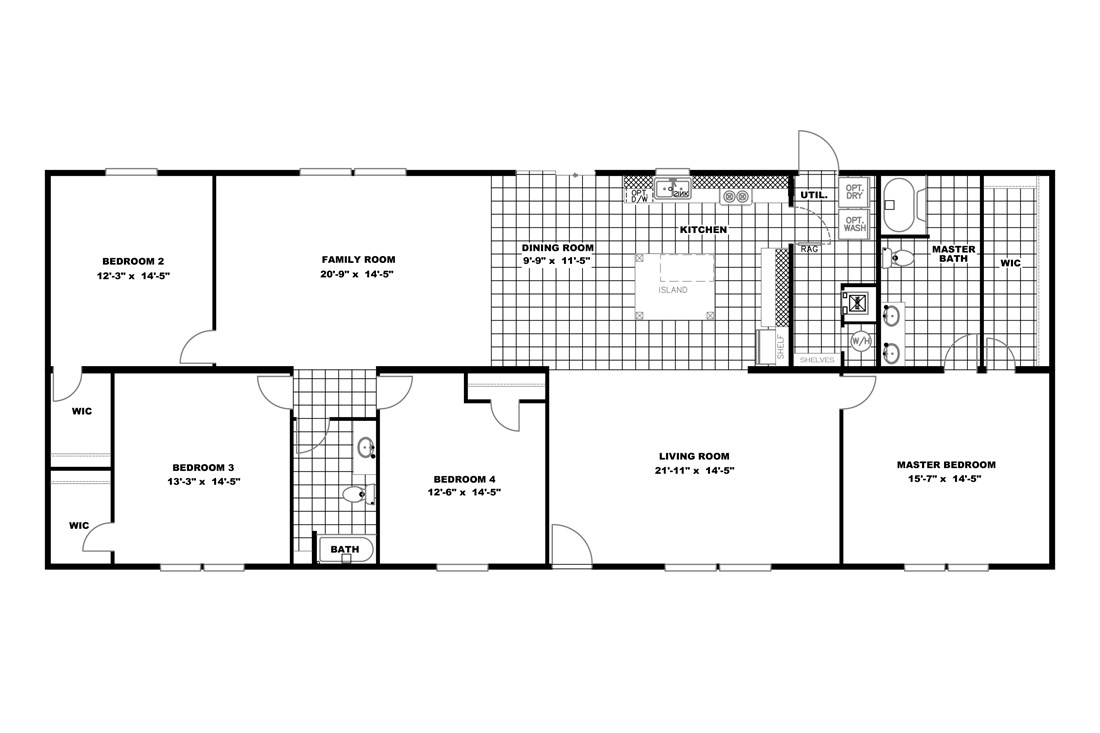 The NOW32764Z "NOW" Floor Plan